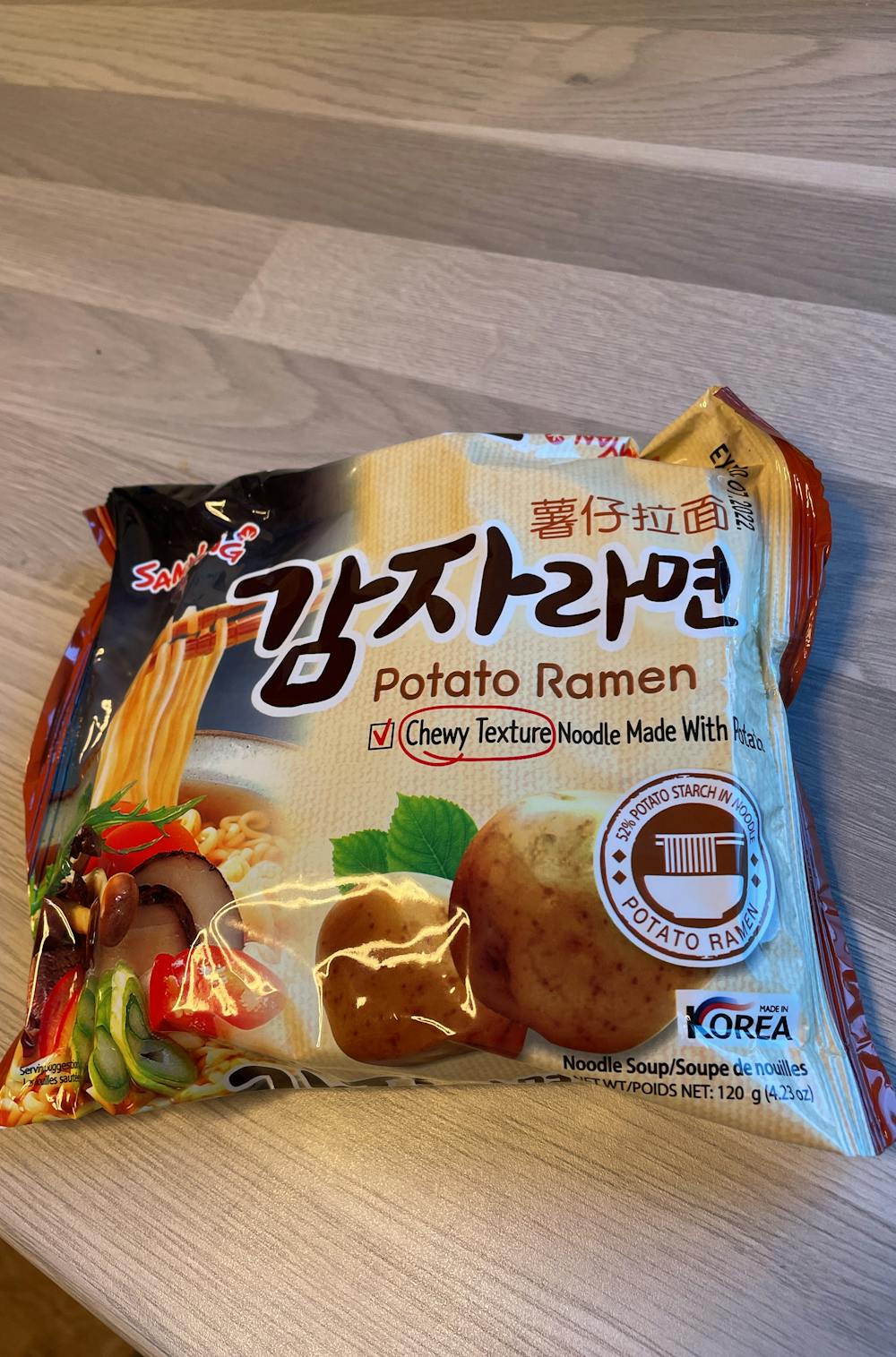 Potato Ramen, Samyang