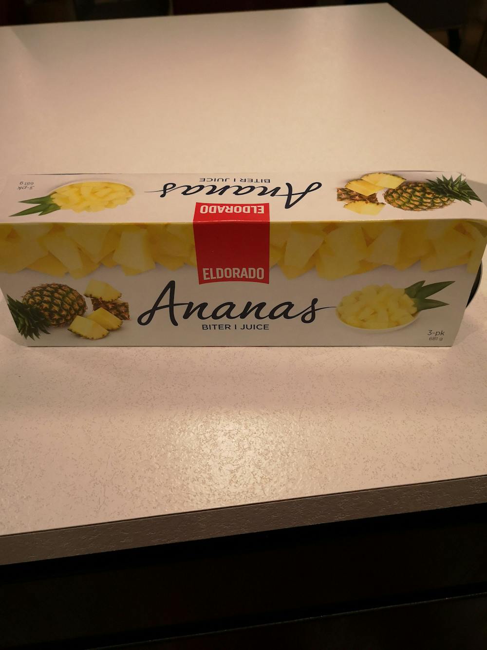 Ananas, biter i juice, Eldorado