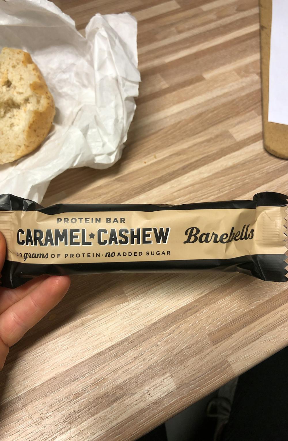 Caramel cashew protein bar, Barebells
