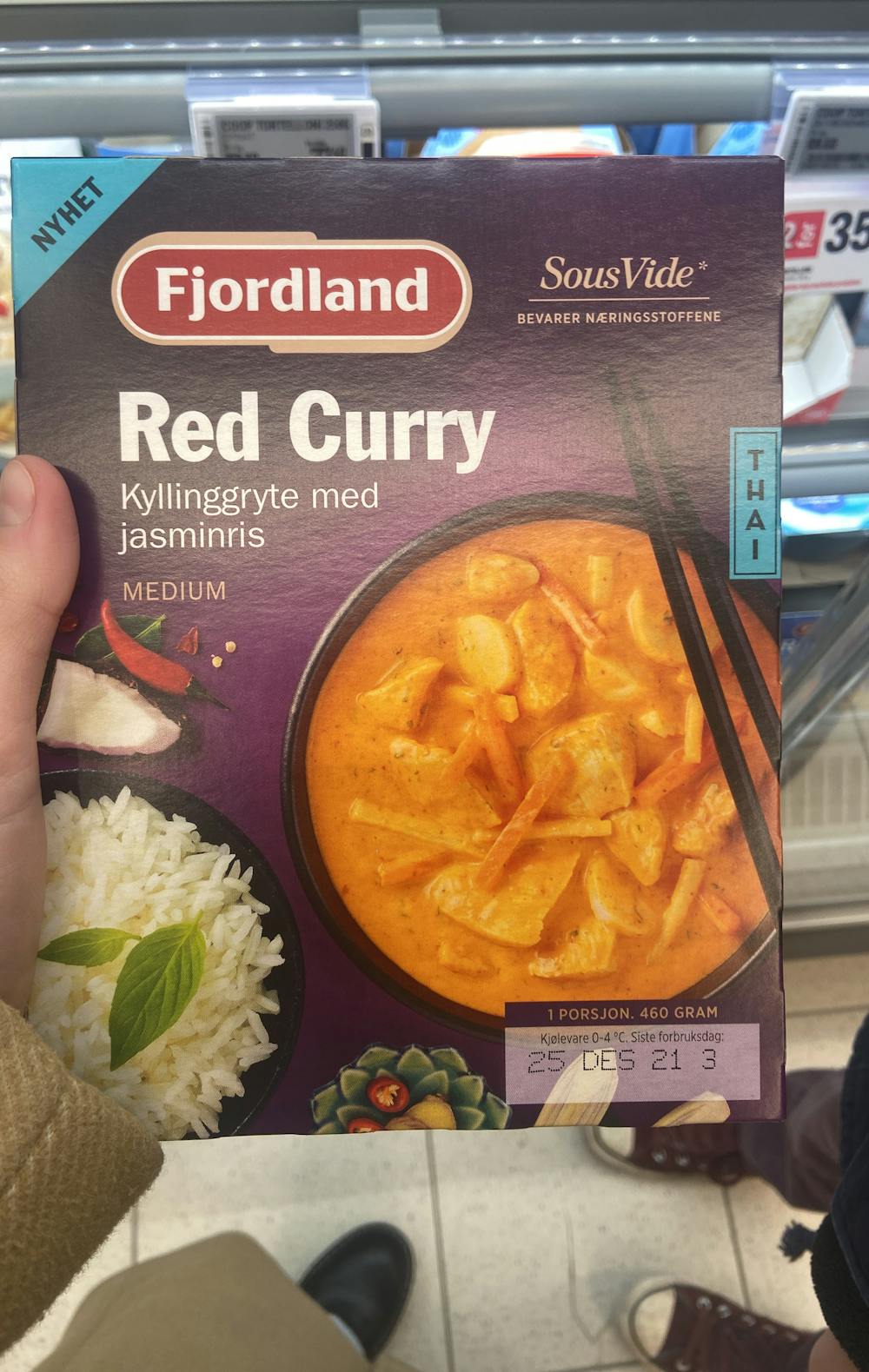 Red curry, Fjordland