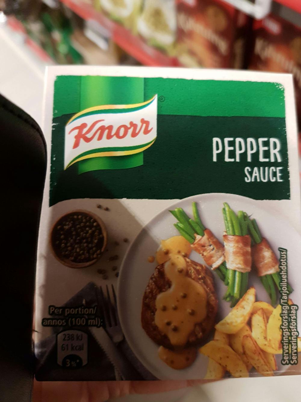 Pepper sauce, Knorr