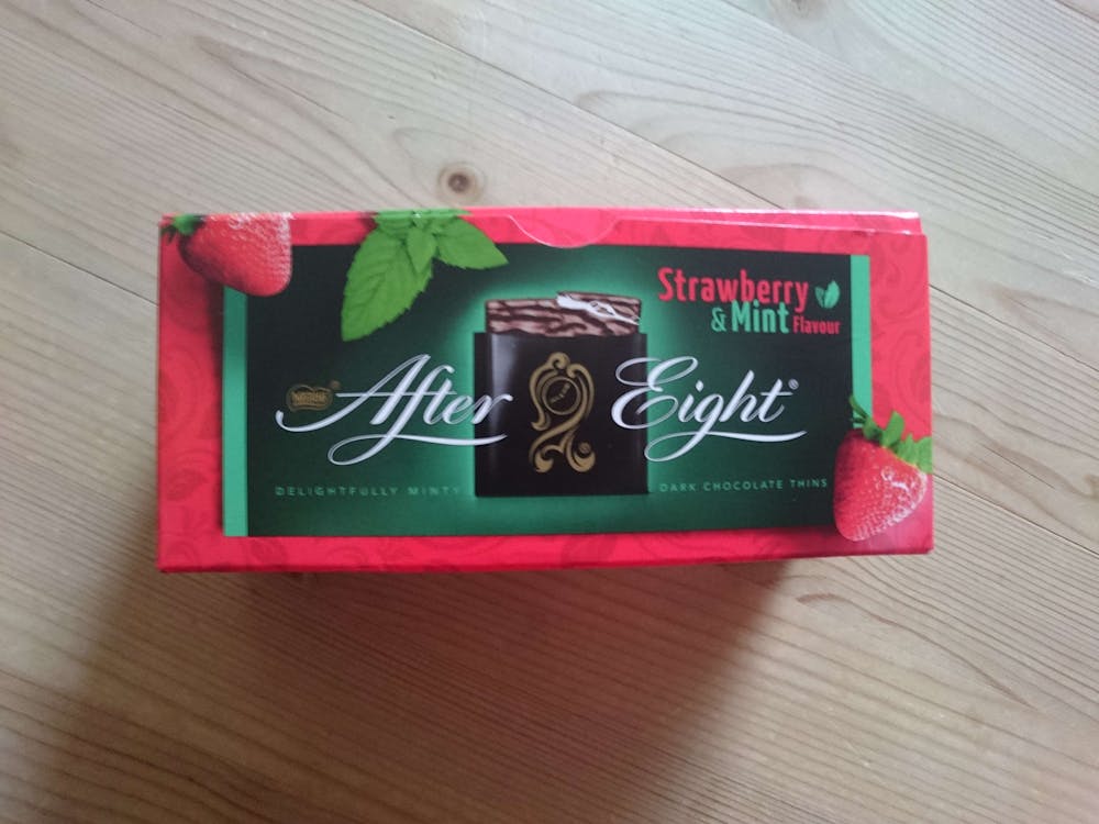 After Eight strawberry & mint, After Eight