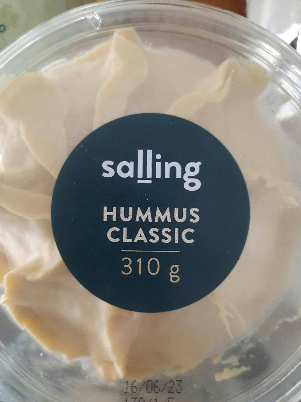 Hummus Classic, Salling