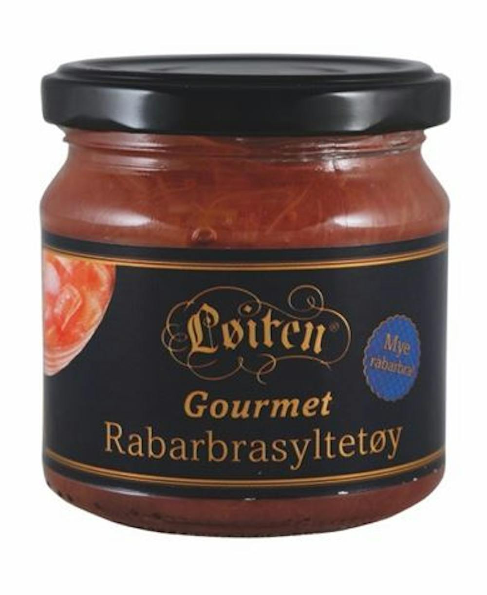 Gourmet Rabarbrasyltetøy, Løiten