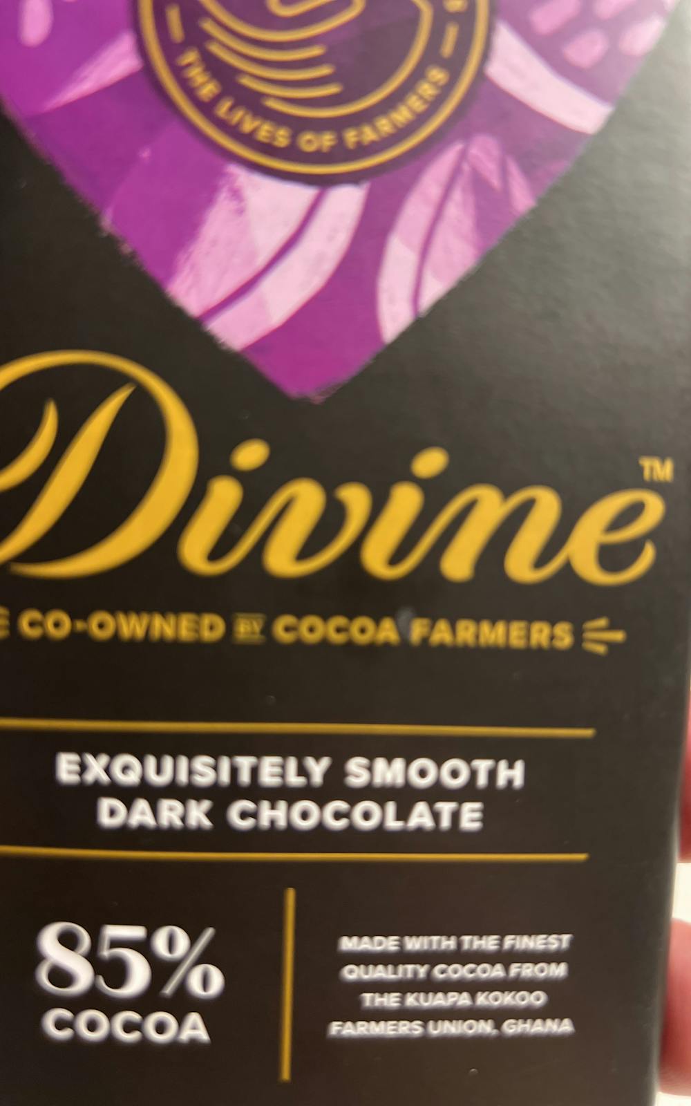 Mørk sjokolade, Divine
