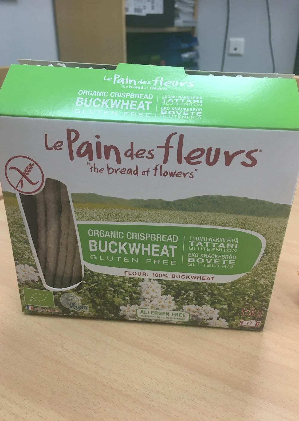 Le Pain Des Fleurs - Buckwheat Crispbread