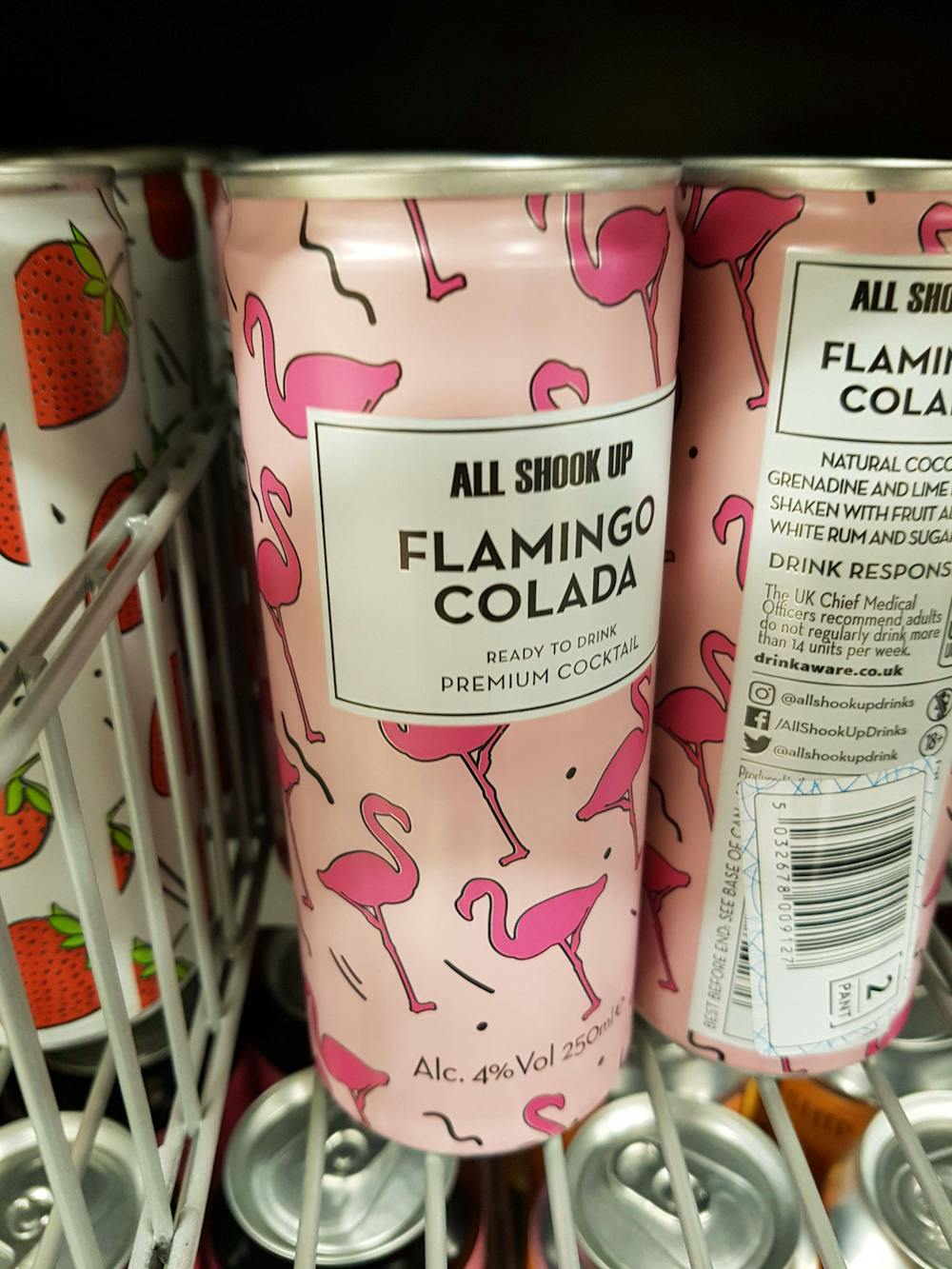 Flamingo colada, All shook up
