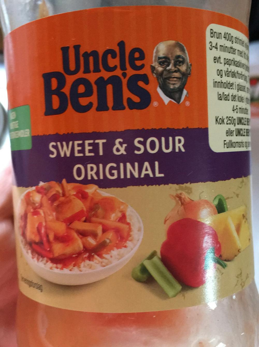 Sweet & sour original, Uncle Ben's