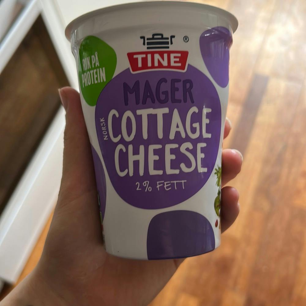 Mager cottage cheese, Tine