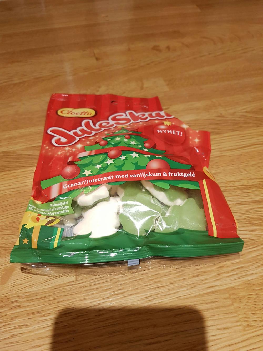 Juleskum, Cloetta