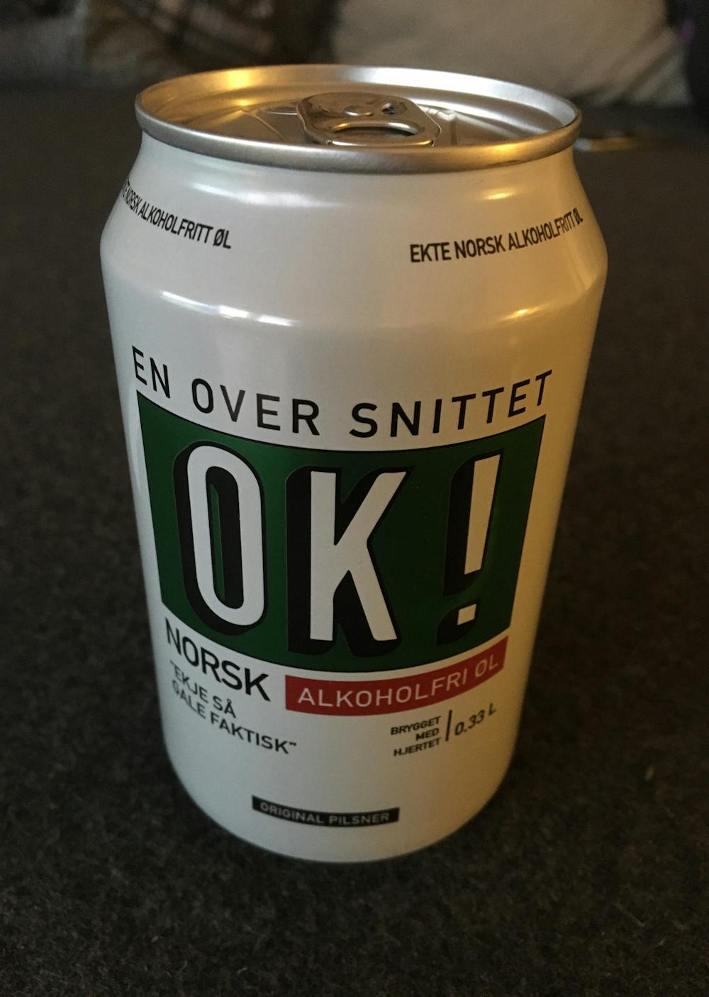 En over snittet OK! alkoholfri øl, Klokk & Co
