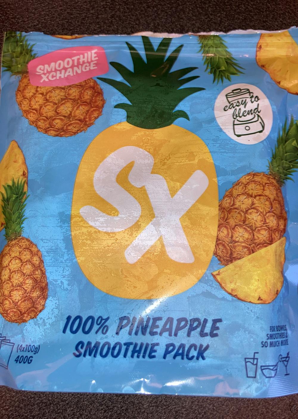 100 % pineapple smoothie pack, SX
