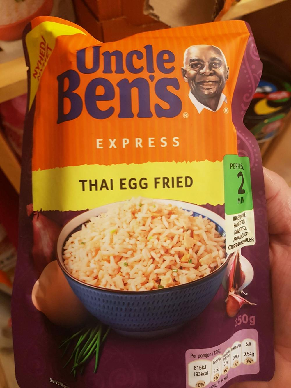 Thai egg fried, Uncle Ben´s