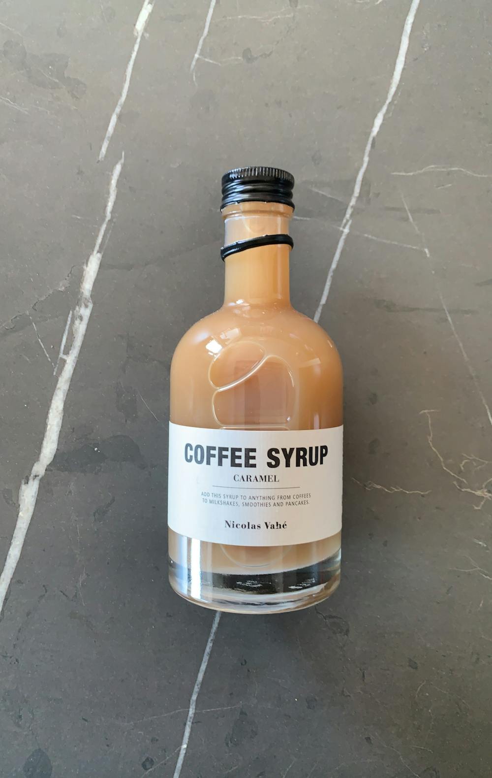 Coffee syrup, caramel, Niclas Vahè