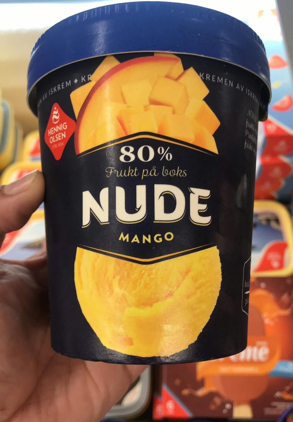 Nude mango, Hennig Olsen