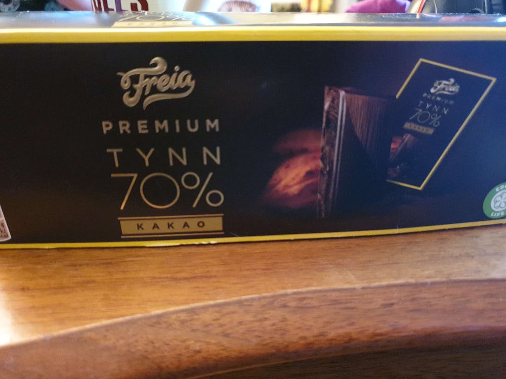 Premium tynn 70% kakao, Freia