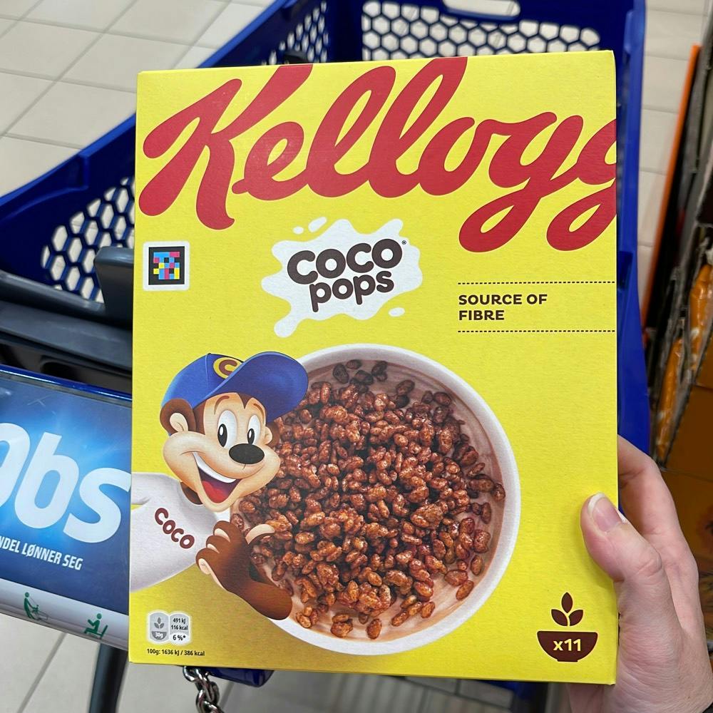 Coco pops, Kelloggs