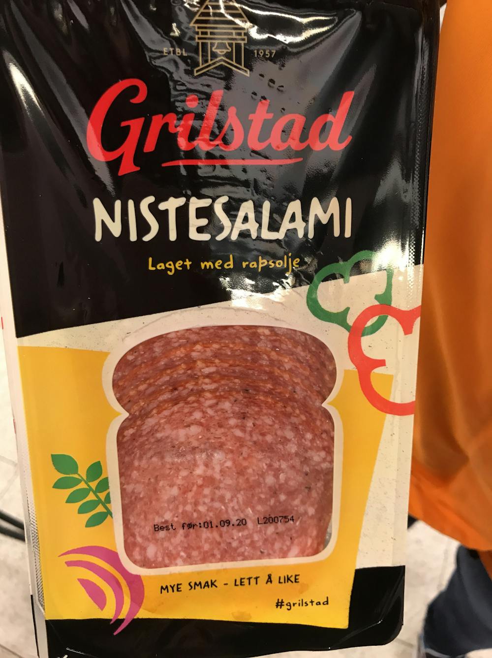 Nistesalami, Grilstad