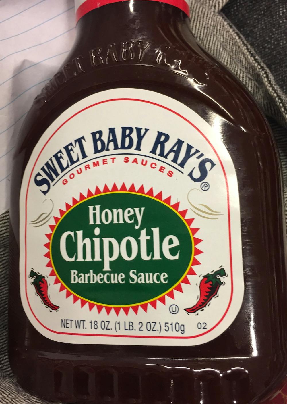 Honey chipotle barbecue sauce, Sweet baby ray's