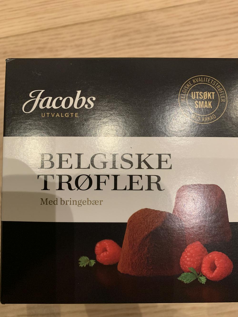 Belgiske trøfler med bringebær, Jacobs utvalgte