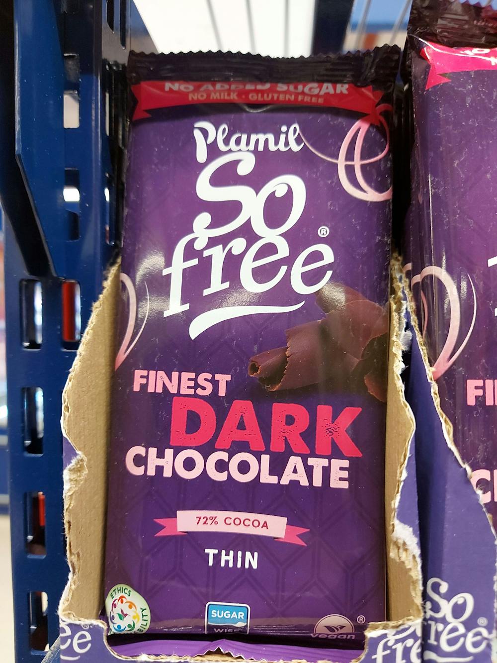 Finest dark chocolate, So free