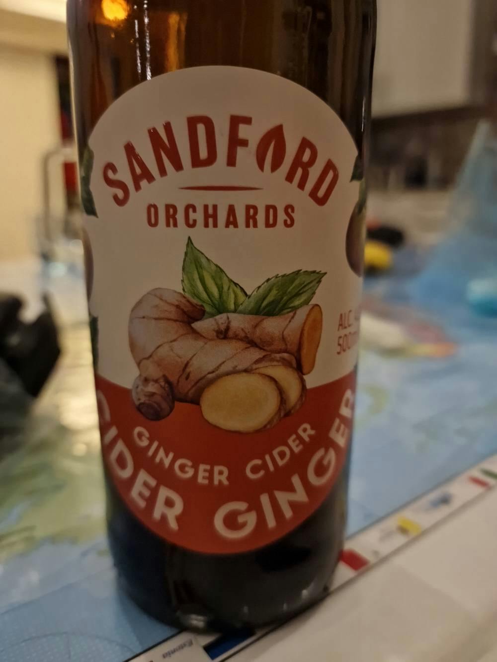 Ginger cider, Sandford Orchards