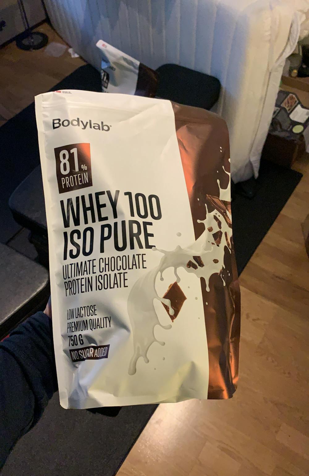 Whey 100 iso pure, ultimate chocolate, Bodylab