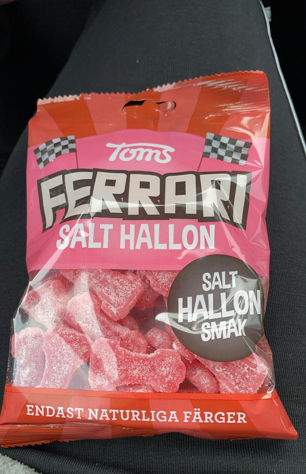 Ferrari salt hallon, Toms