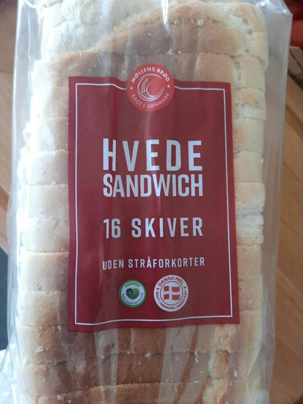 Hvede sandwich, Møllens brød