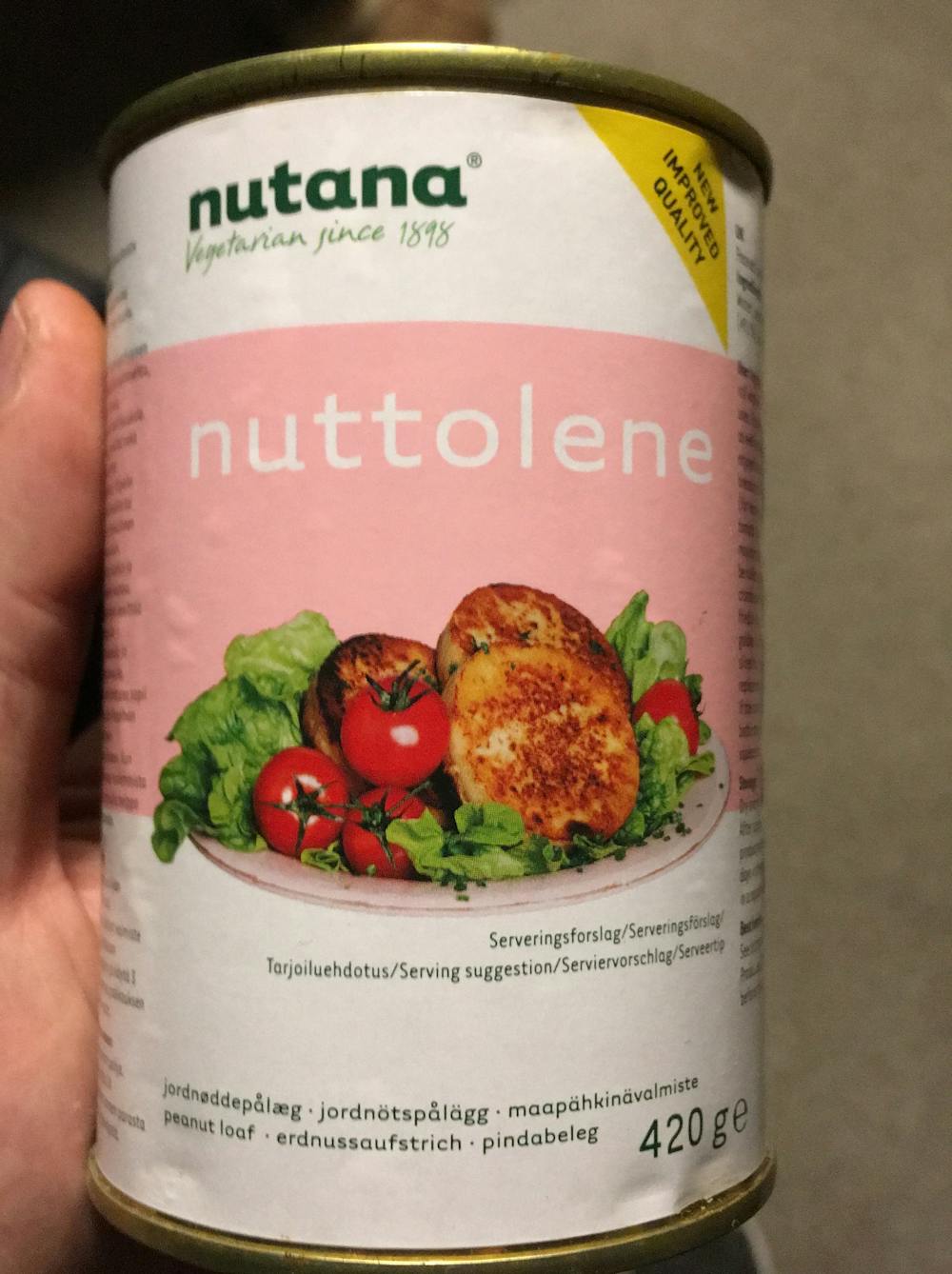 Nuttolene, Nutana