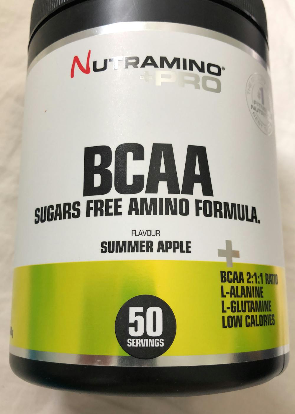 BCAA sugars free amino formula, Nutramino pro
