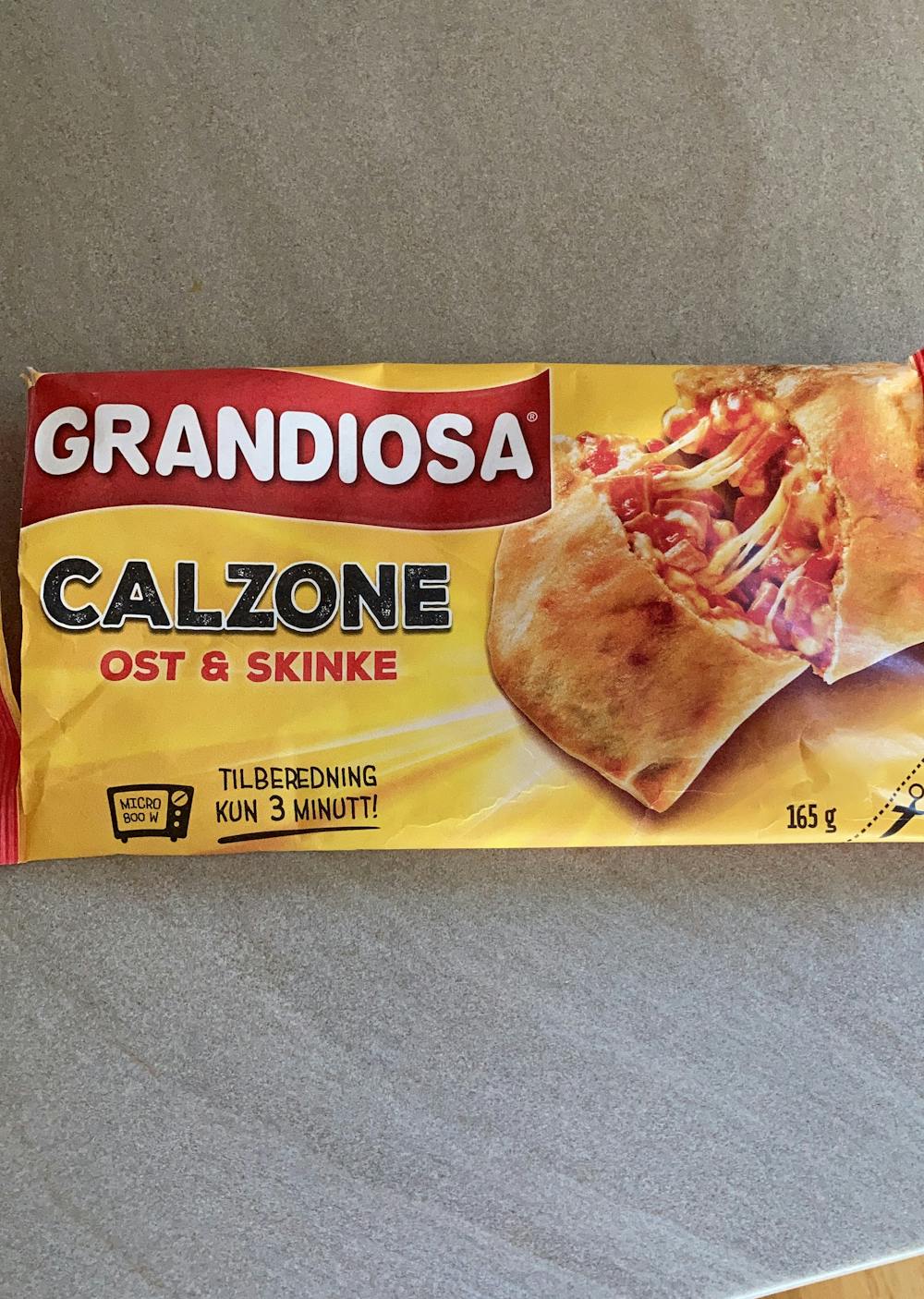 Calzone, ost & skinke, Gradiosa