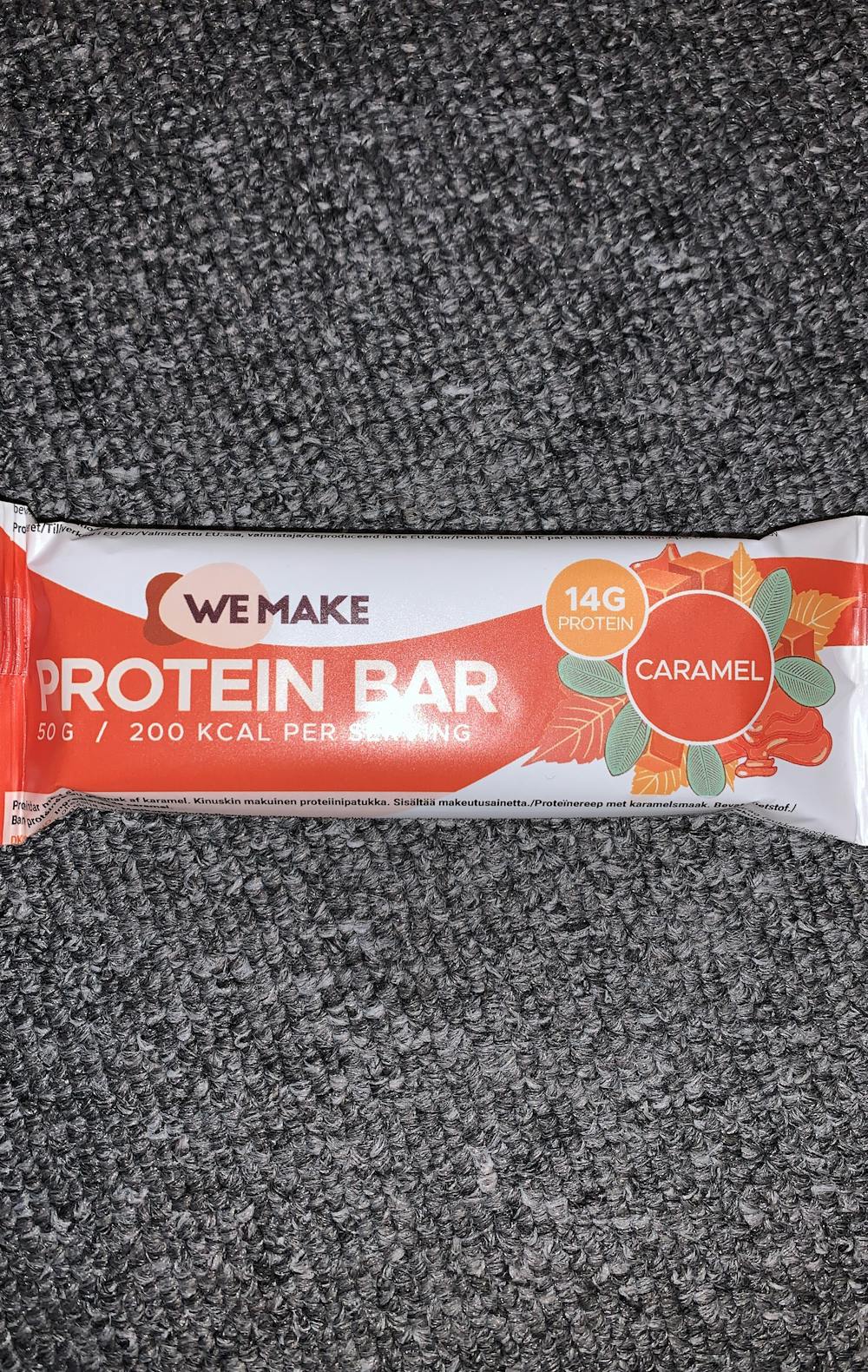 Protein bar caramel, We make