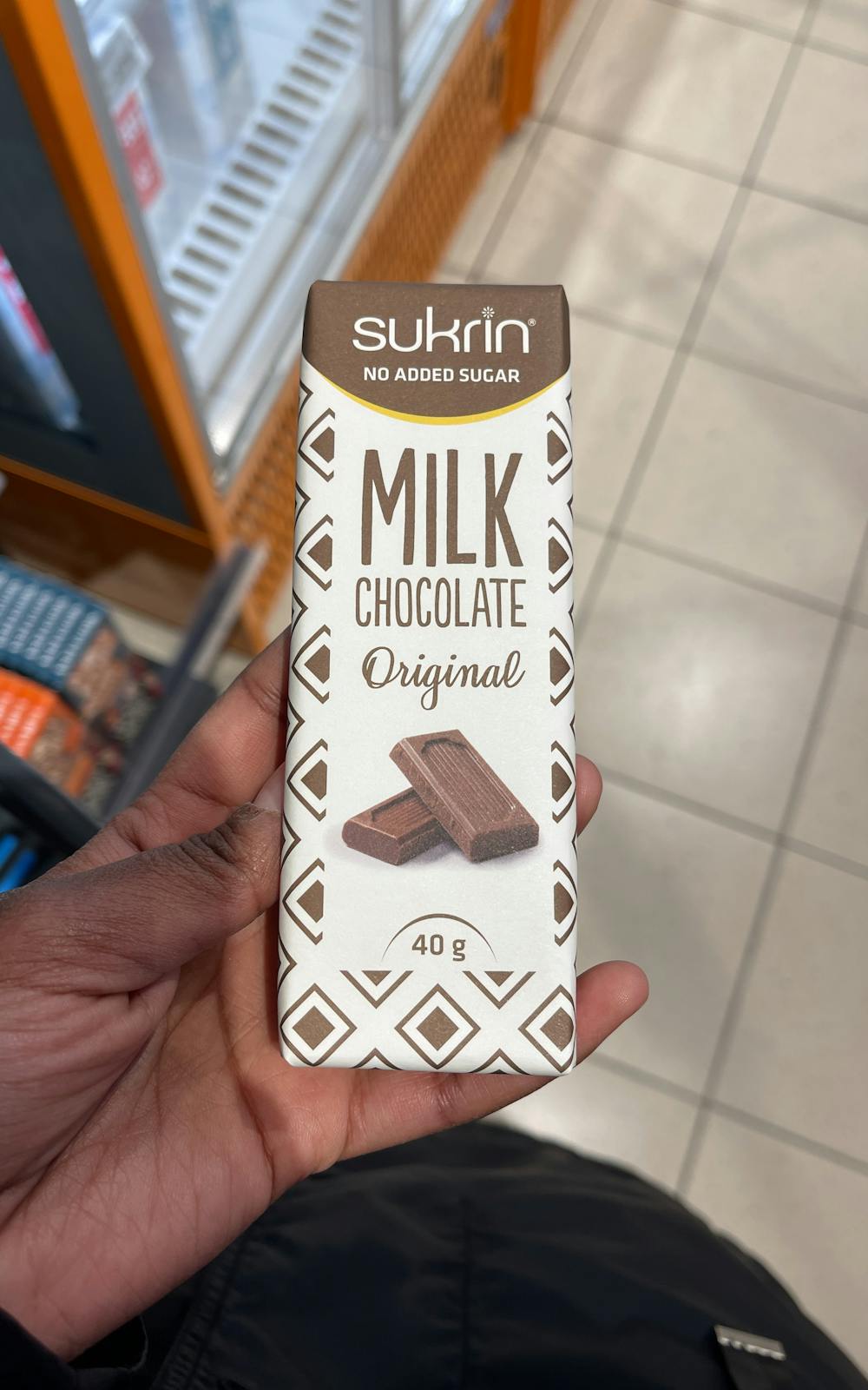 Milk chocolate original, Sukrin