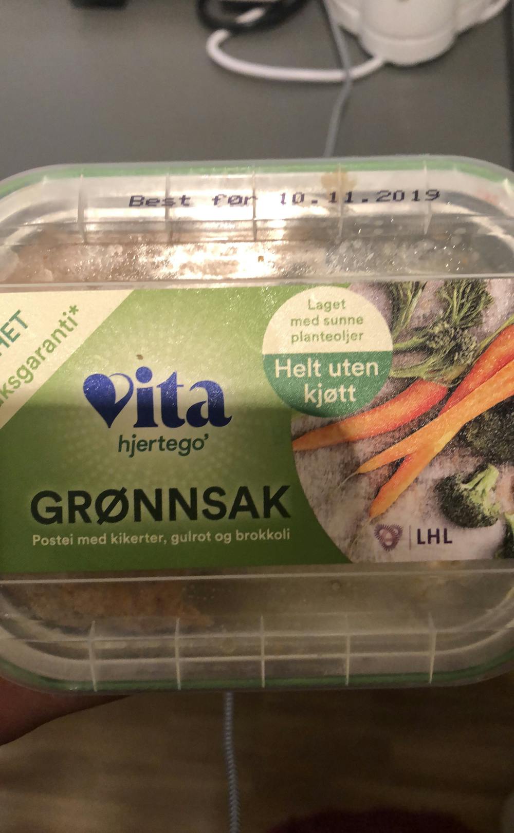 Grønnsakspostei, Vita hjertego'