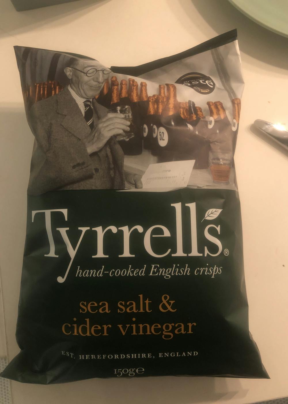 Sea salt & cider vinegar, Tyrrell`s