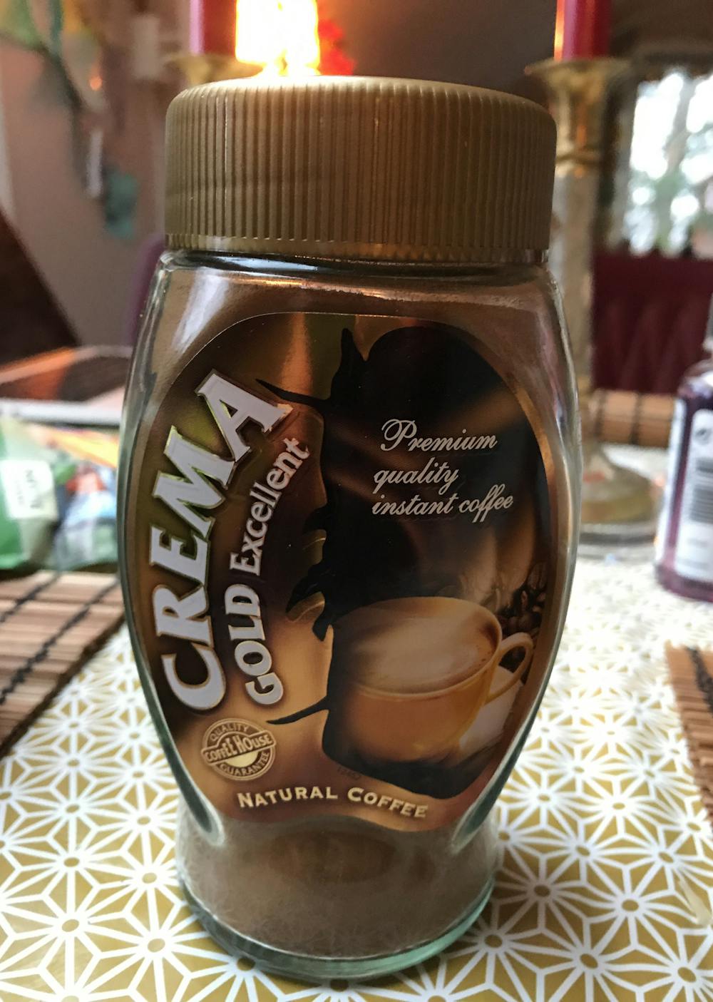 Crema gold excellent, Coffee house