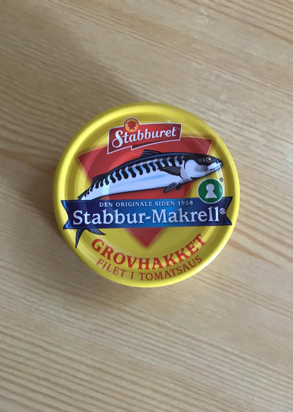 Stabbur-makrell, filet i tomatsaus, Stabburet