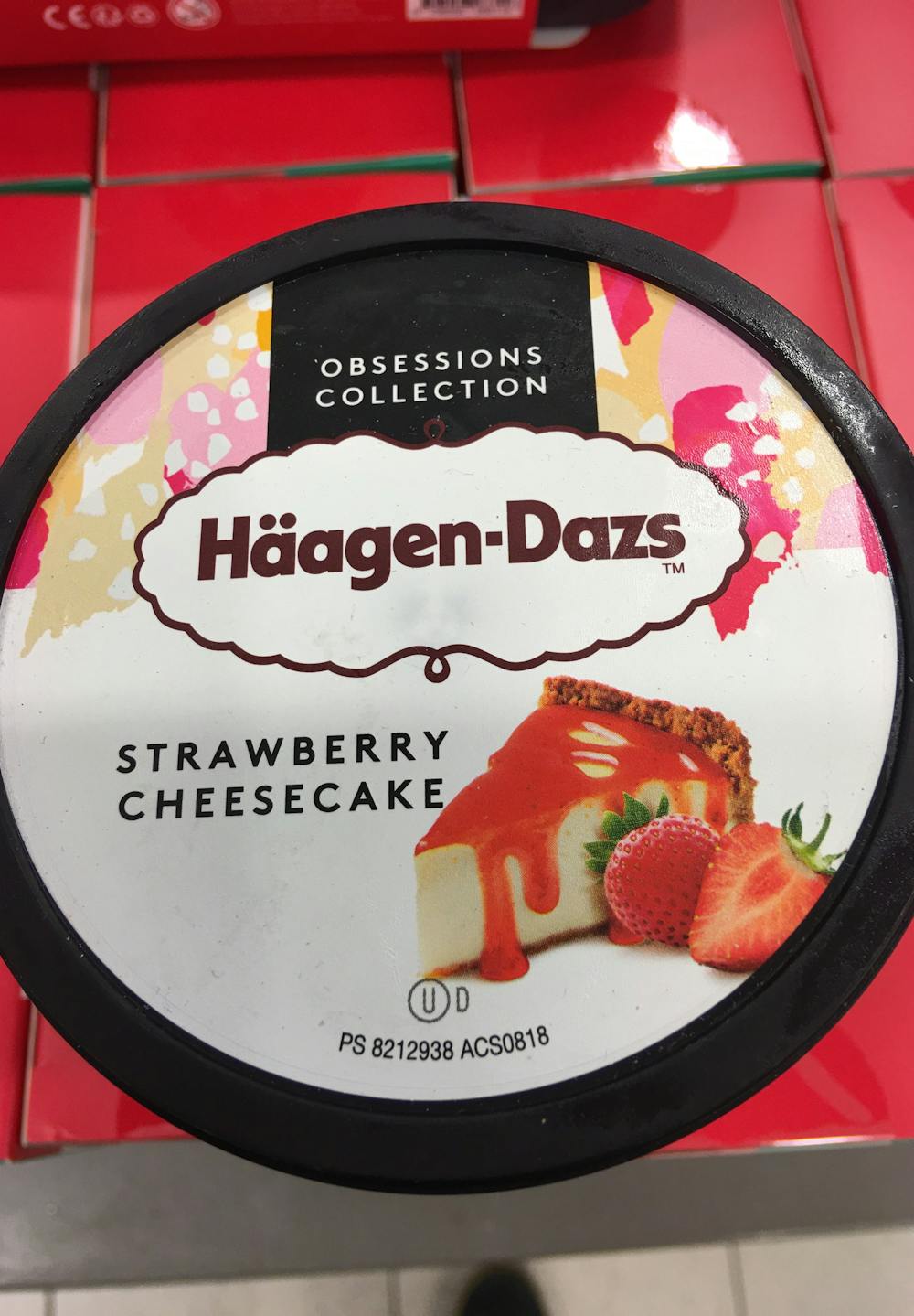 Strawberry cheesecake, Häagen-Dazs
