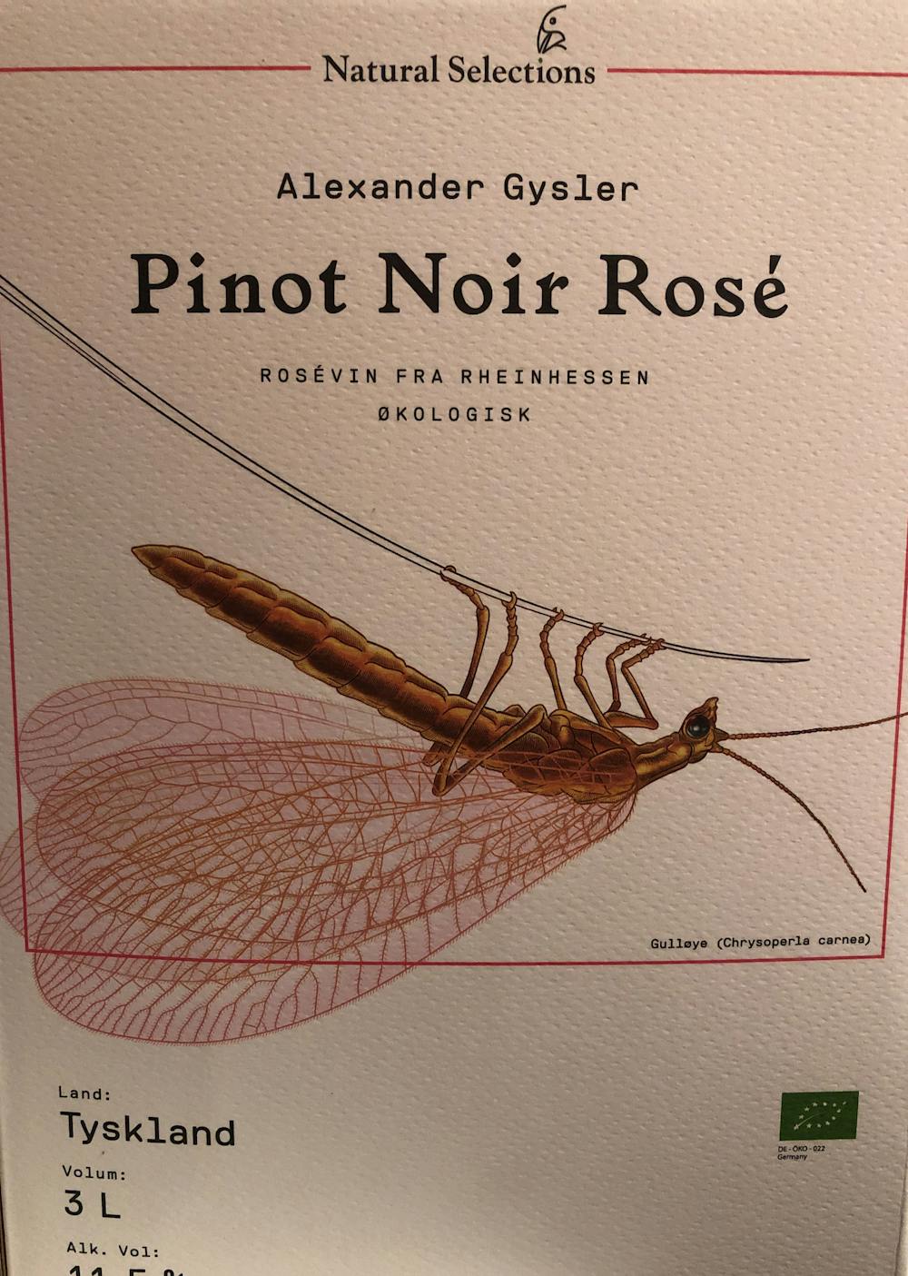 Pinot Noir Rosè, Alexander Gysler