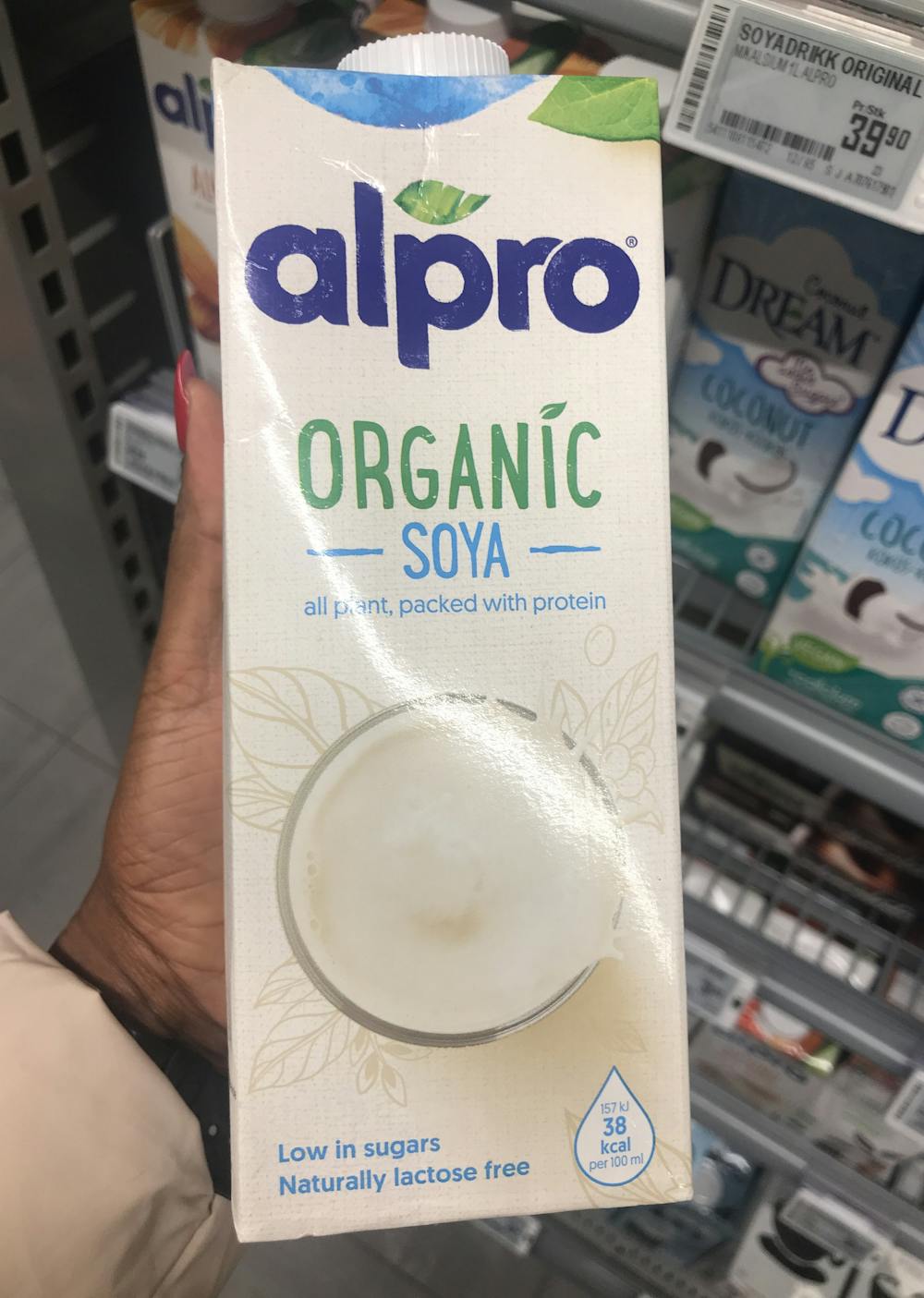 Organic soya, Alpro