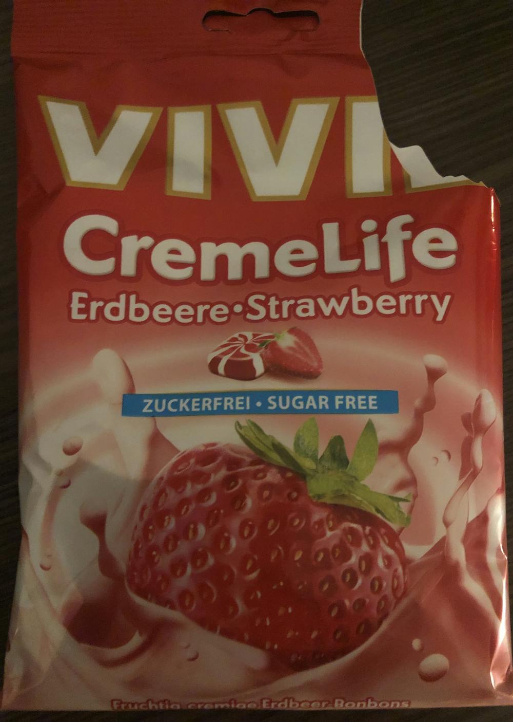 CremeLife strawberry, Vivk
