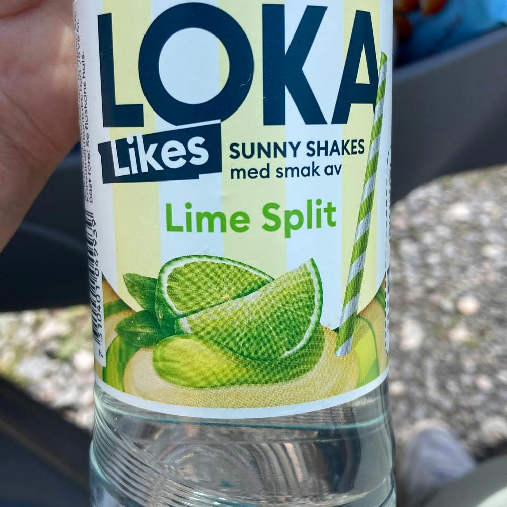 Sunny shakes Lime Split, Loka
