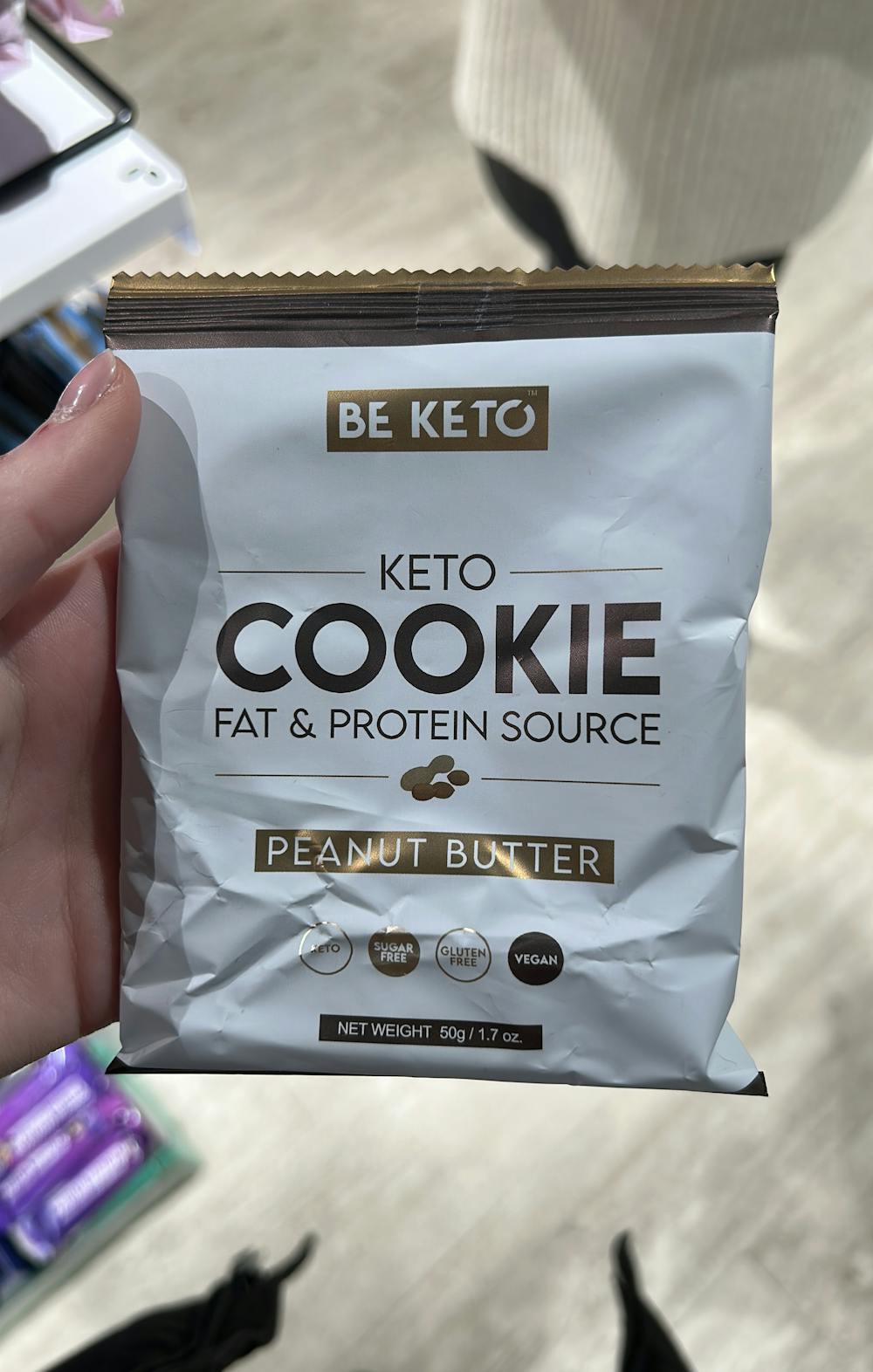 Keto Cookie Fat & Protein source, Peanut Butter, Be Keto