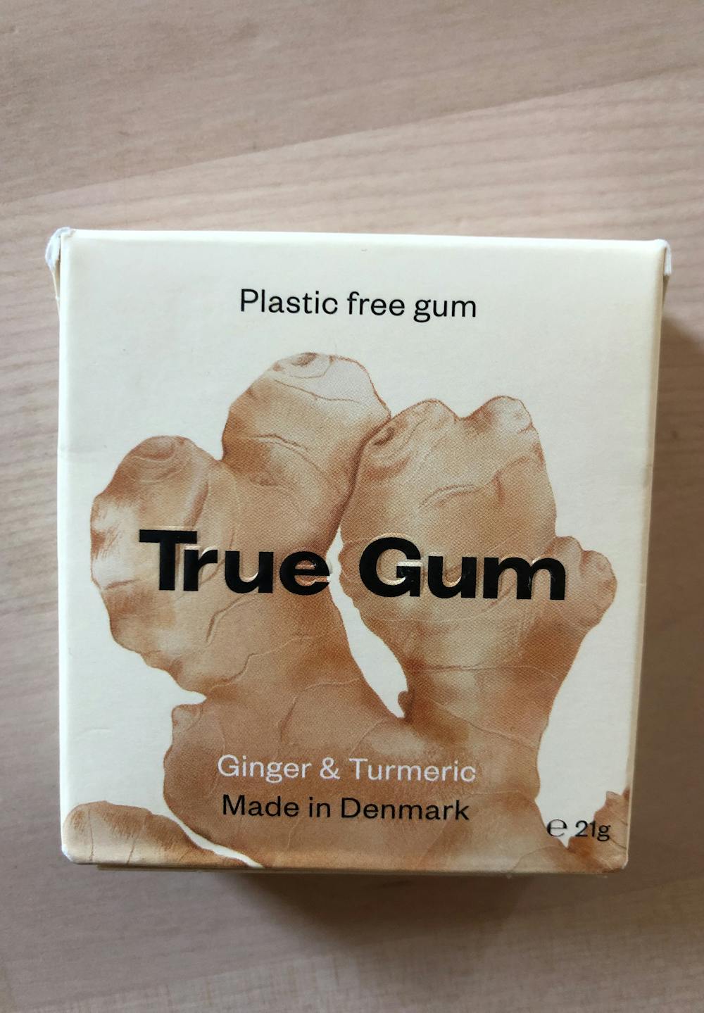 Ginger & turmeric, True gum
