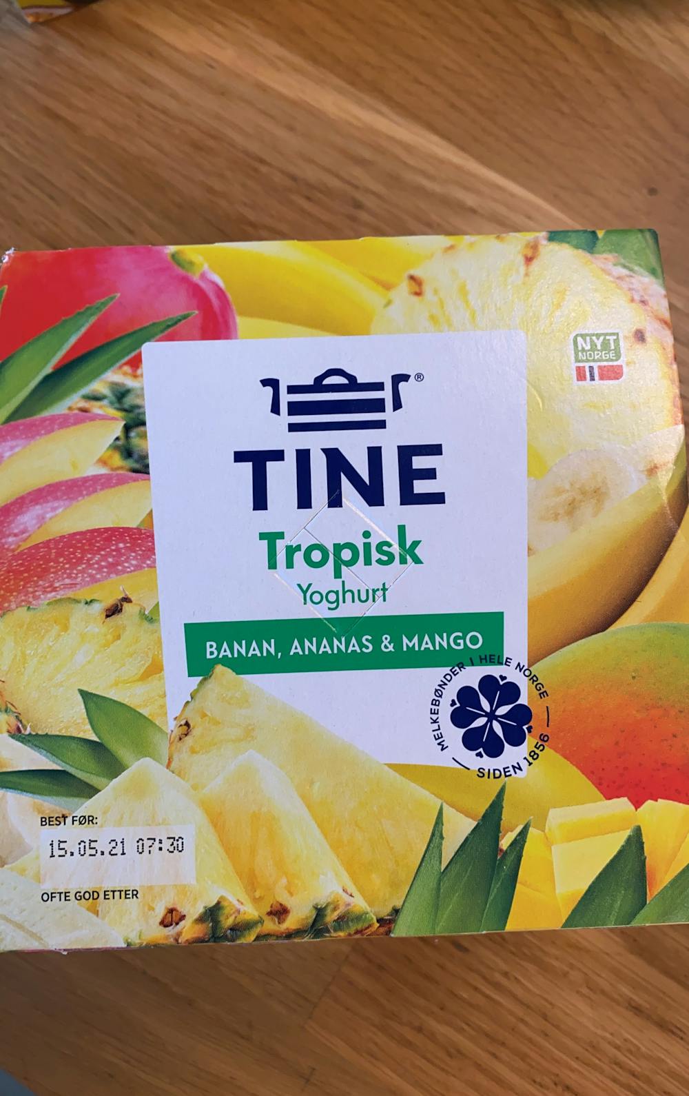 Tropisk yoghurt, Tine