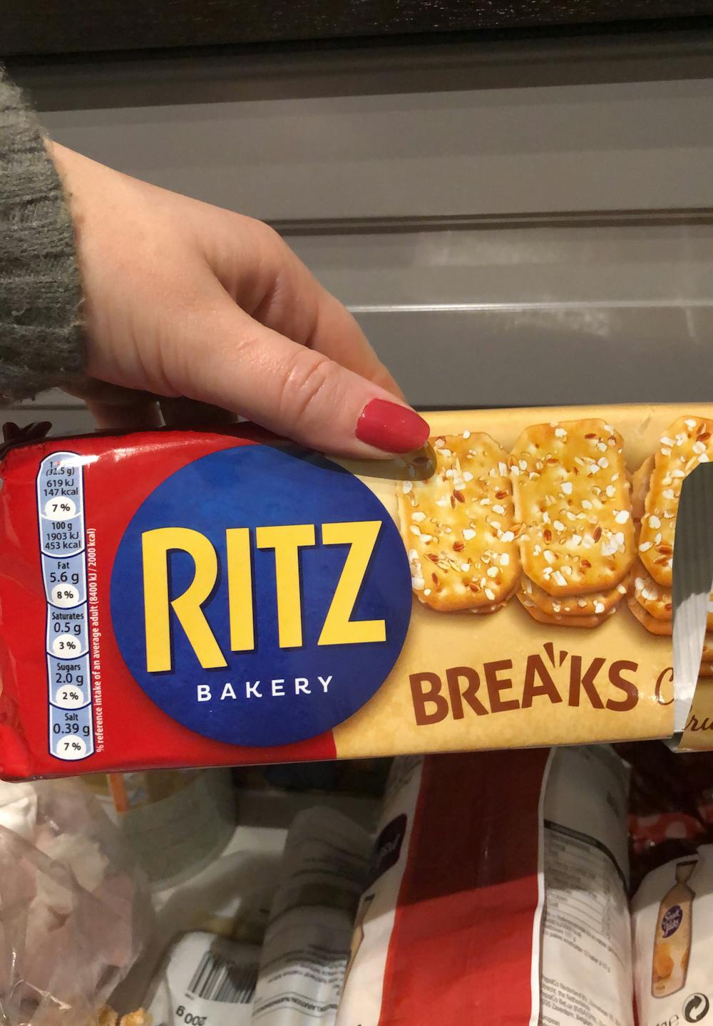 Breaks, Ritz bakery