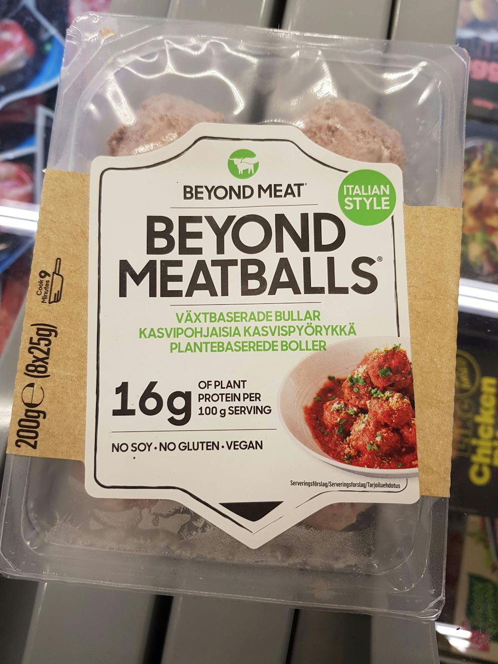Beyond meatballs , Beyond meat 