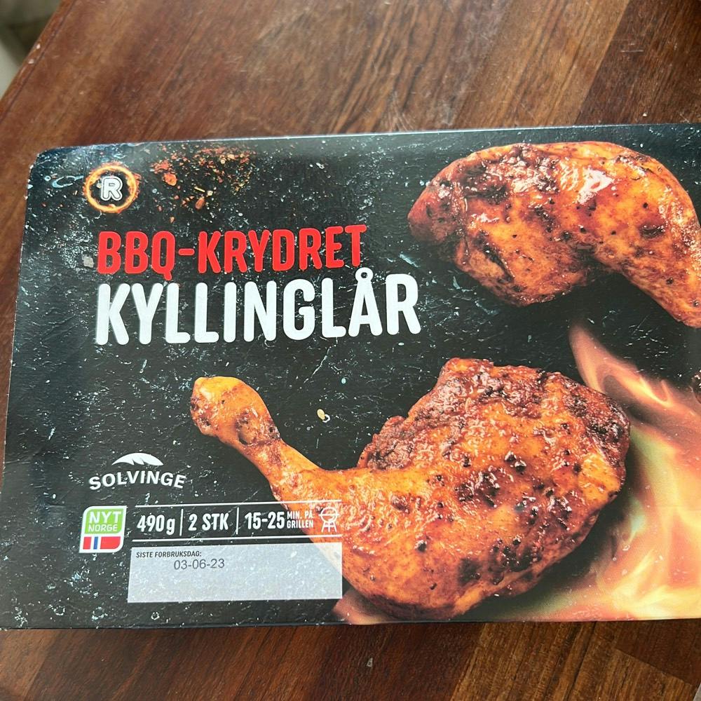 BBQ-krydret kyllinglår, Solvinge