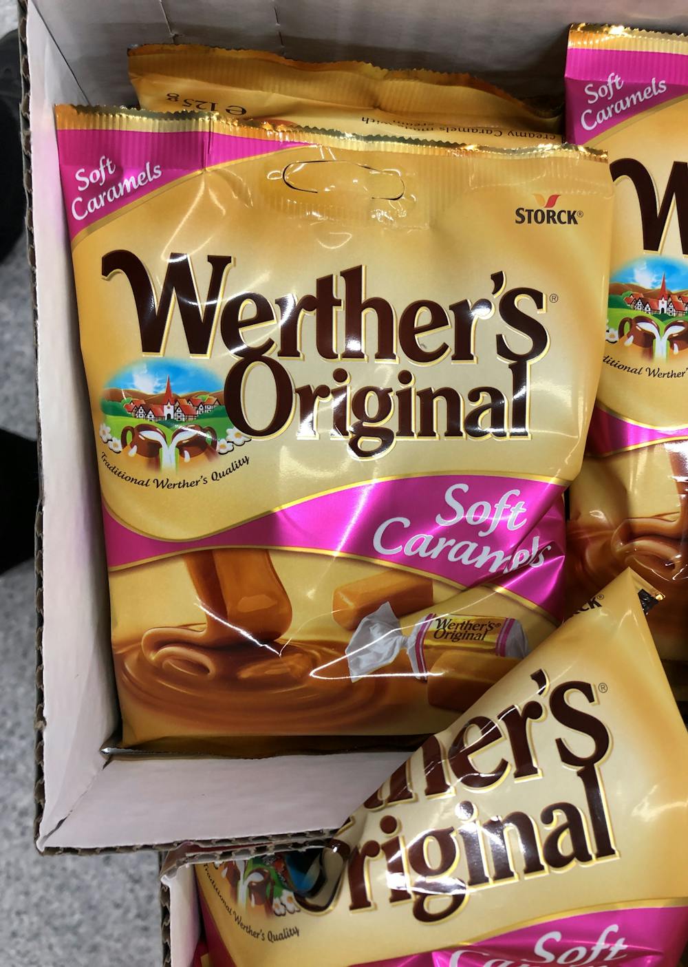 Werther`s original soft caramel, Werther